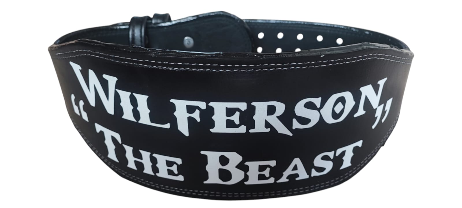 Cinturón de cuero personalizado