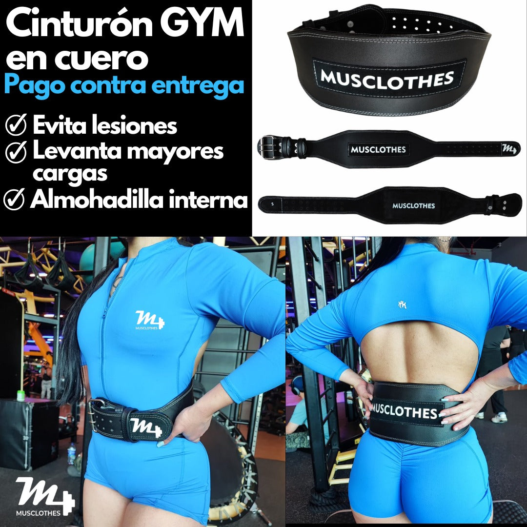 Cinturón de cuero 100%