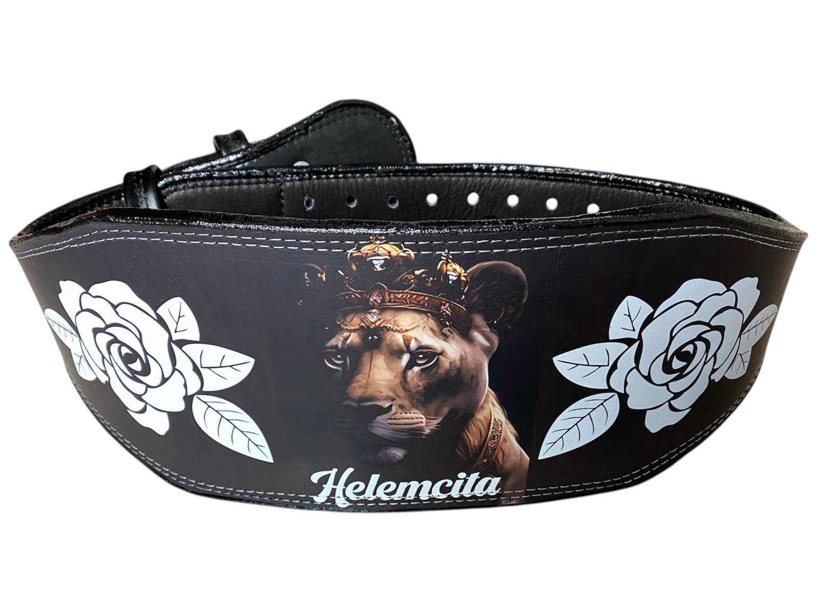 Cinturón de cuero personalizado