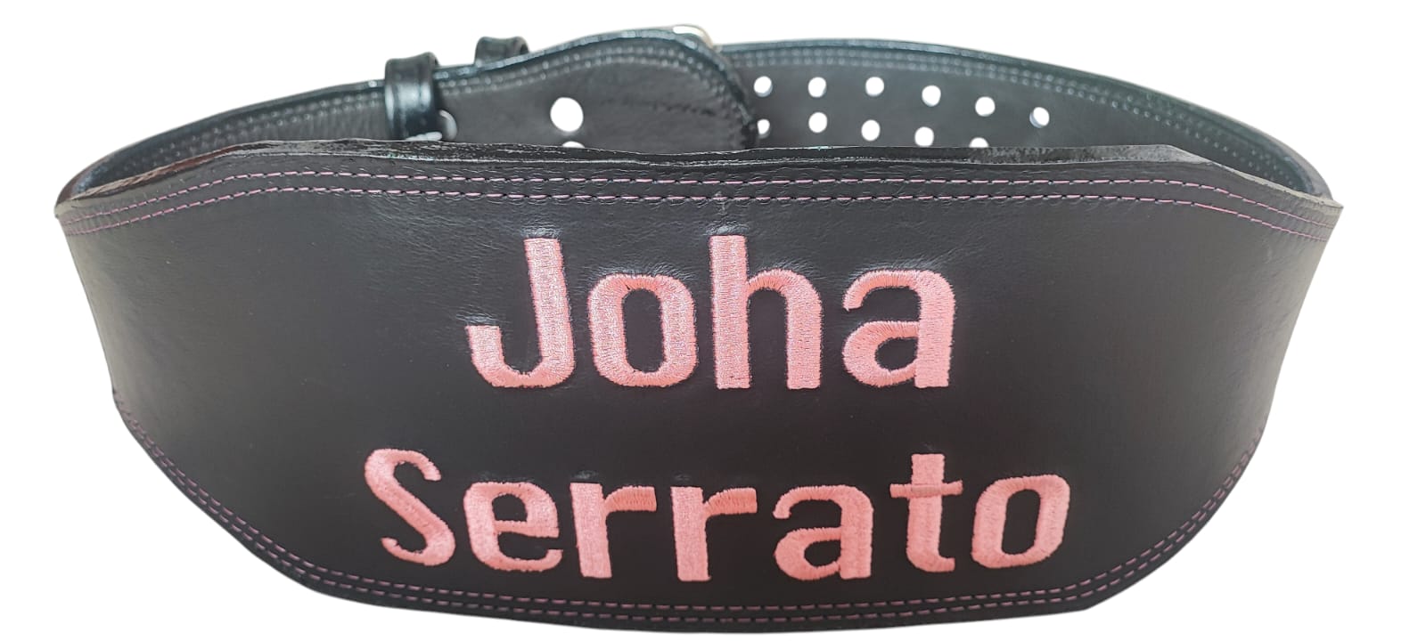 Cinturón de cuero personalizado