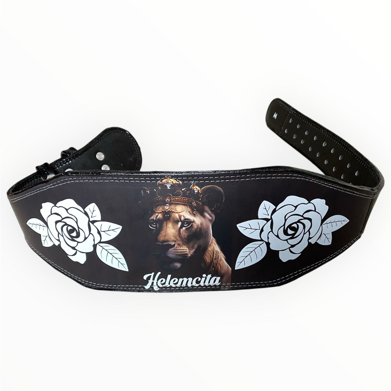 Cinturón de cuero personalizado