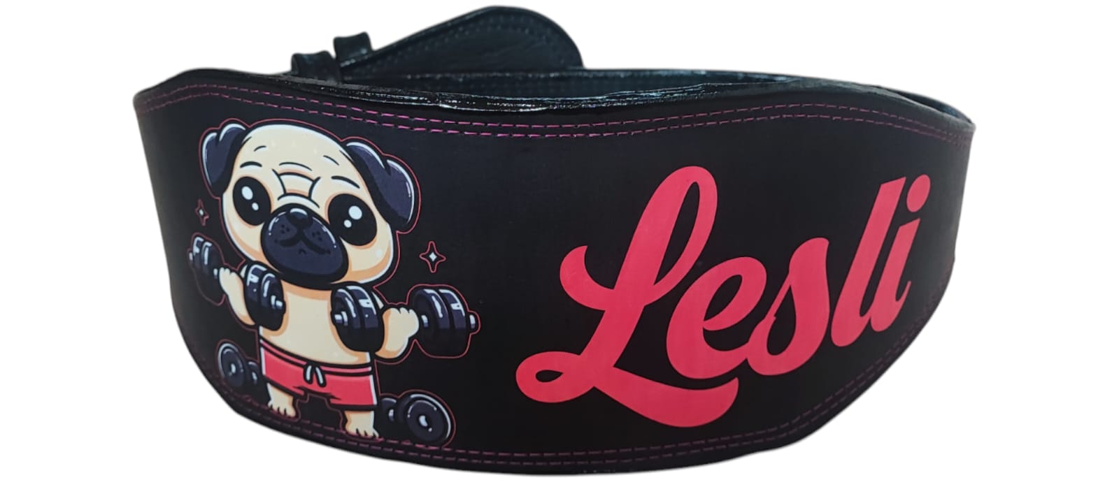 Cinturón de cuero personalizado