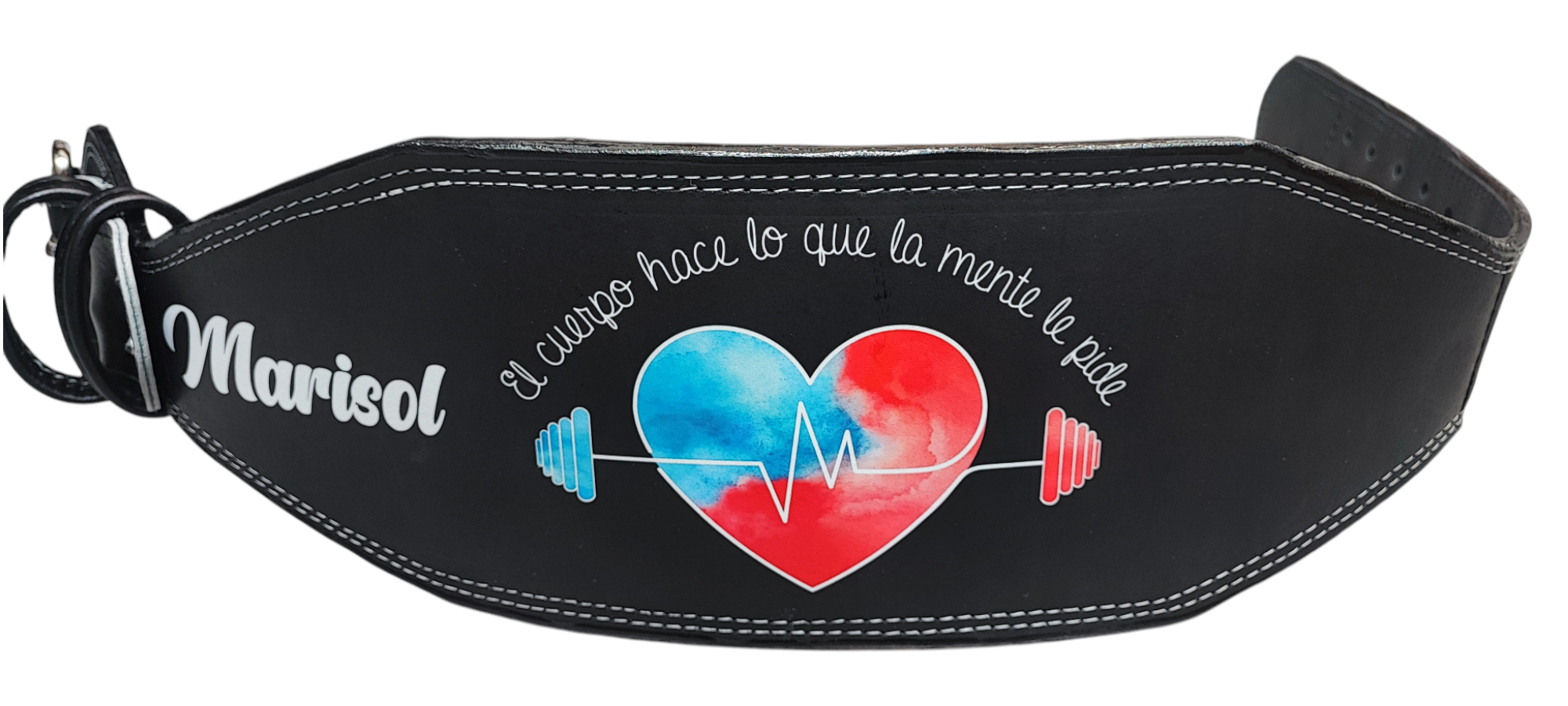 Cinturón de cuero personalizado