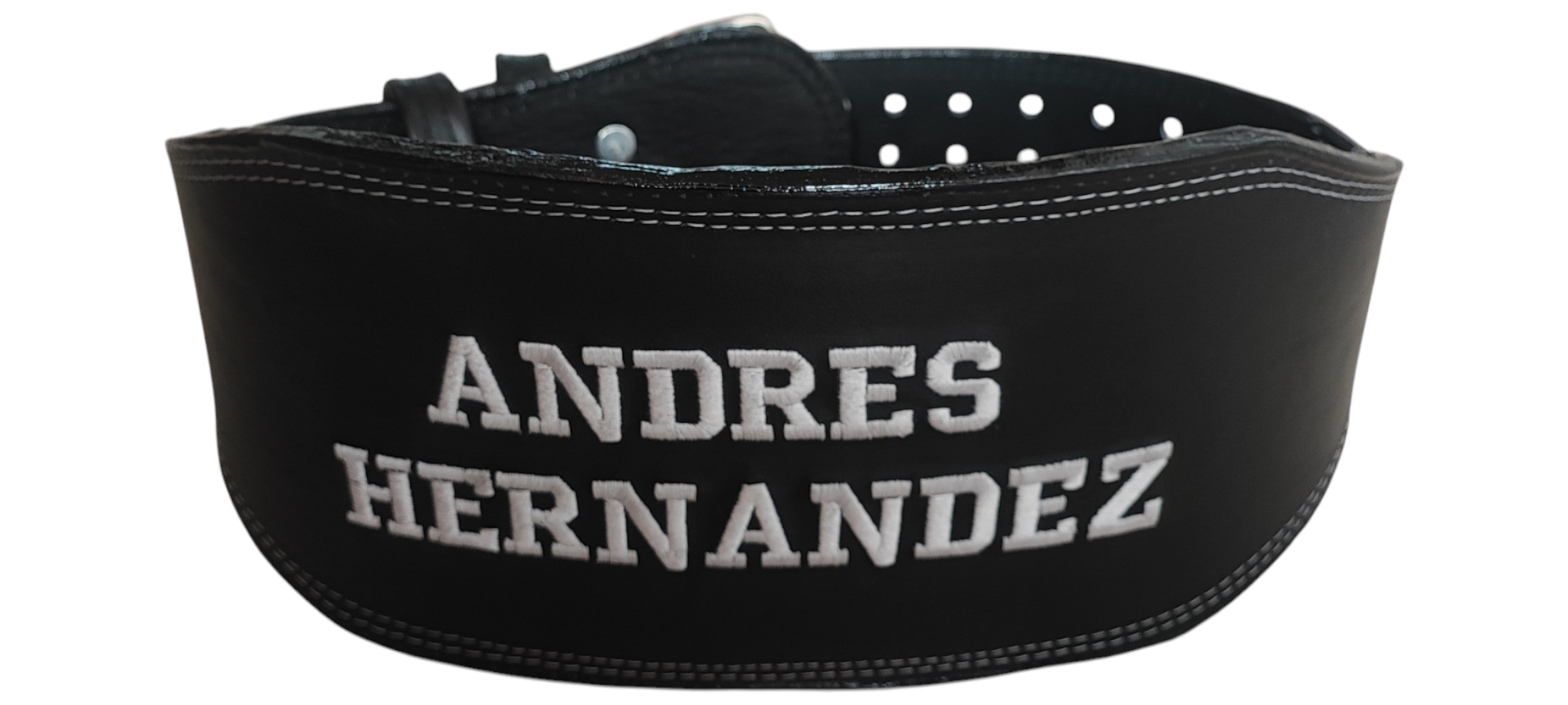 Cinturón de cuero personalizado