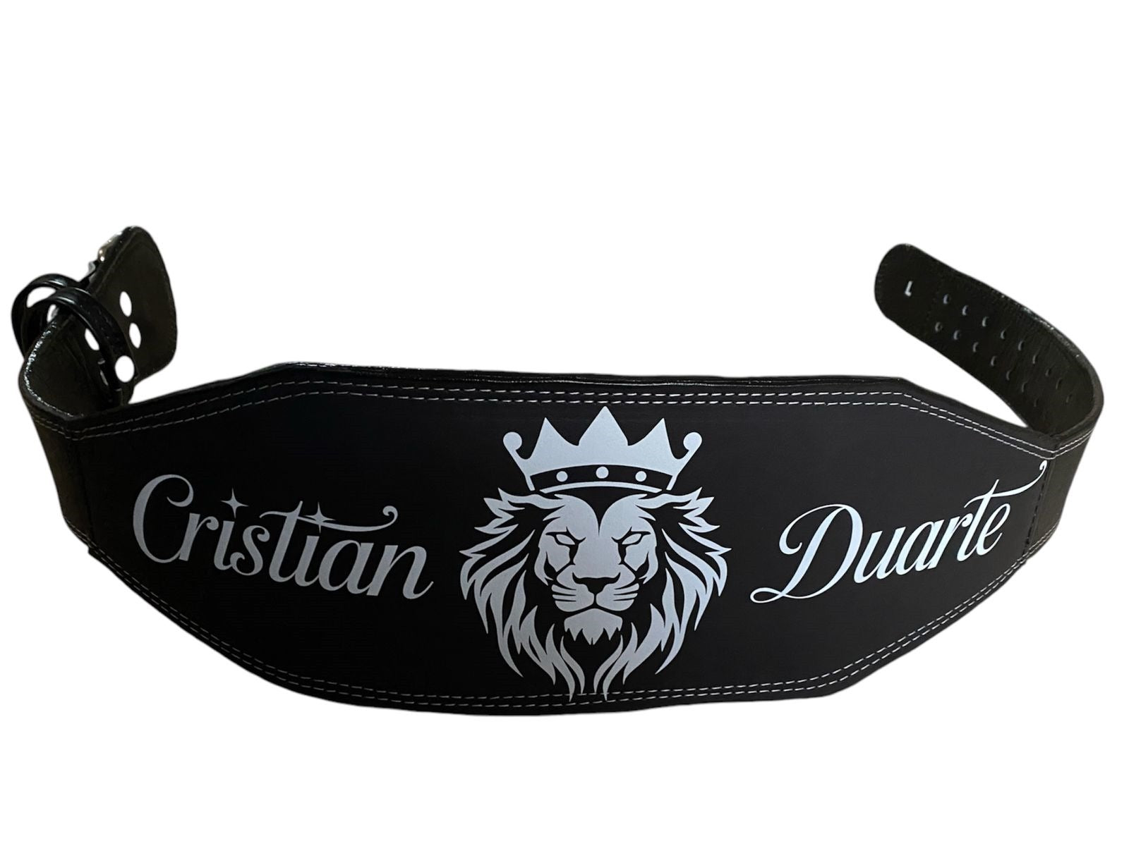 Cinturón de cuero personalizado