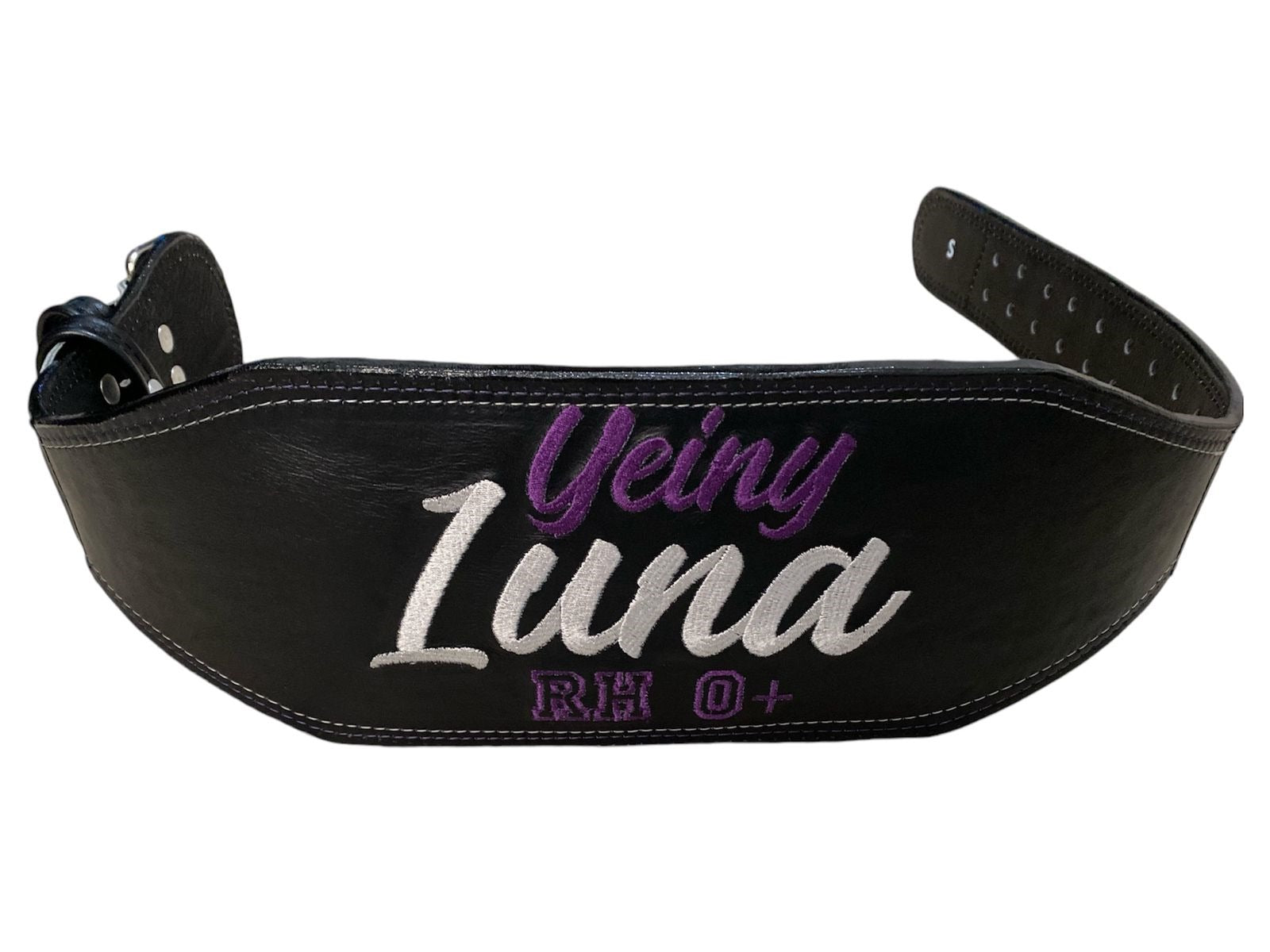 Cinturón de cuero personalizado